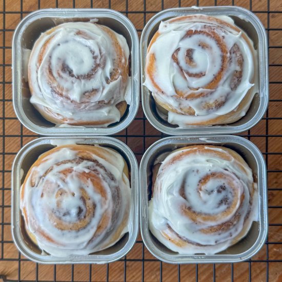 Small Batch Cinnamon Rolls - Recipe photo by NextLevelBaker