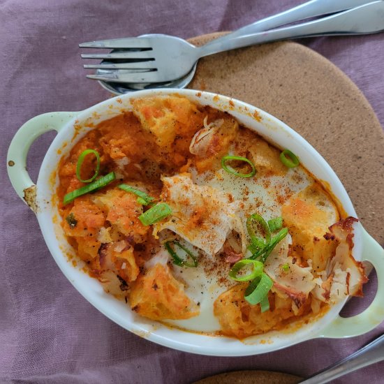 Kid Approved Baked Eggs with Bread - Recipe photo by Maca Meillon
