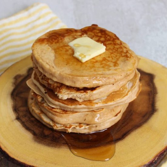 Buttermilk Protein Pancakes - Recipe photo by thecandidcooks