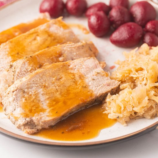 Slow Cooker Pork Tenderloin - Recipe photo by debsdailydish