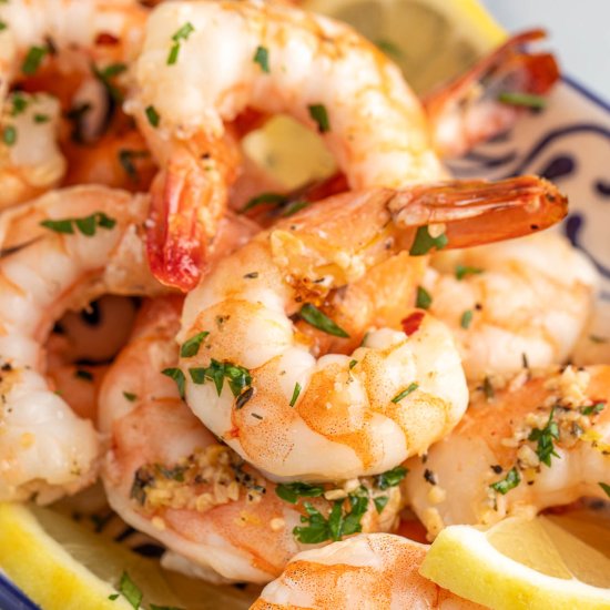 Sheet Pan Shrimp - Recipe photo by BeyondtheCoop