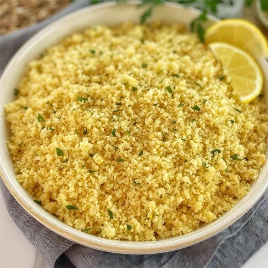 Lemon Couscous Recipe - Recipe photo by chef not required