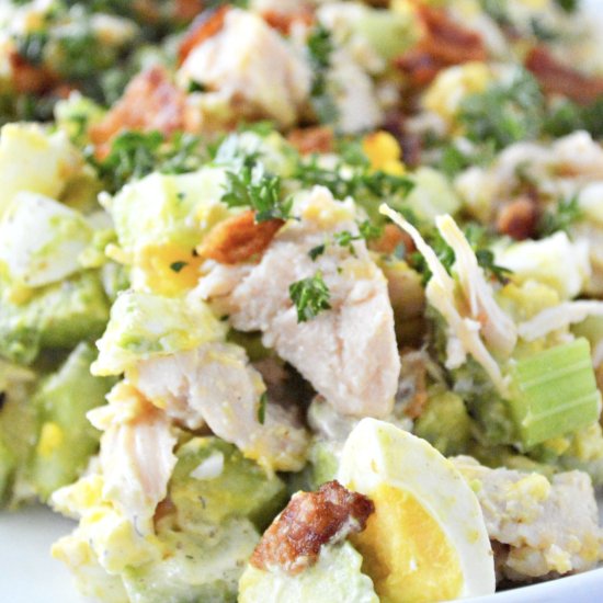 Low Carb Chicken Egg Salad - Recipe photo by We Want To Eat