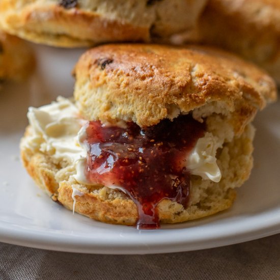 Air Fryer English Scones Recipe - Recipe photo by My Best Air Fryer Recipes