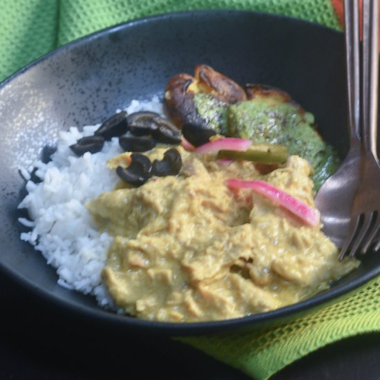 Aji de Galina – Peruvian Chicken - Recipe photo by Feed Your Soul Too