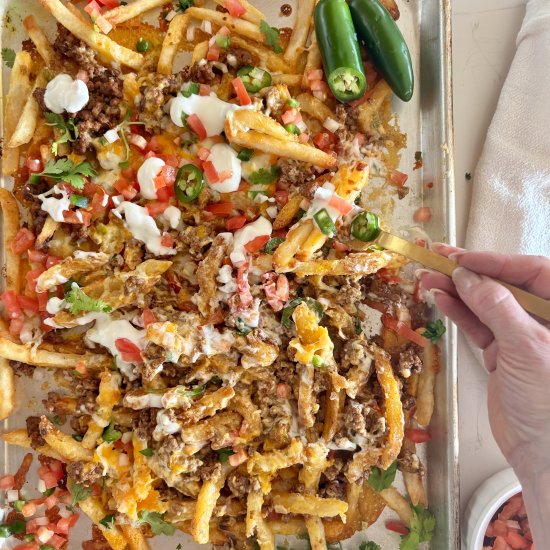 Loaded French Fries - Recipe photo by ThePypersKitchen