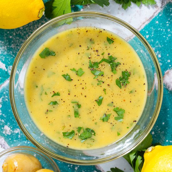 Preserved Lemon Vinaigrette - Recipe photo by thehealthfulideas