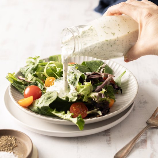 Buttermilk Ranch with Fresh Herbs - Recipe photo by peelwithzeal