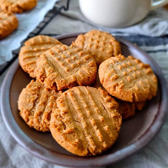 Classic Peanut Butter Cookies - Recipe photo by My Homemade Roots
