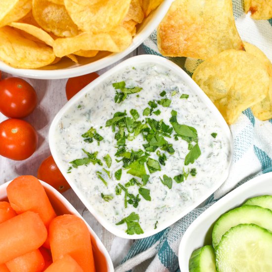 Greek Yogurt Dip - Recipe photo by bastecutfold