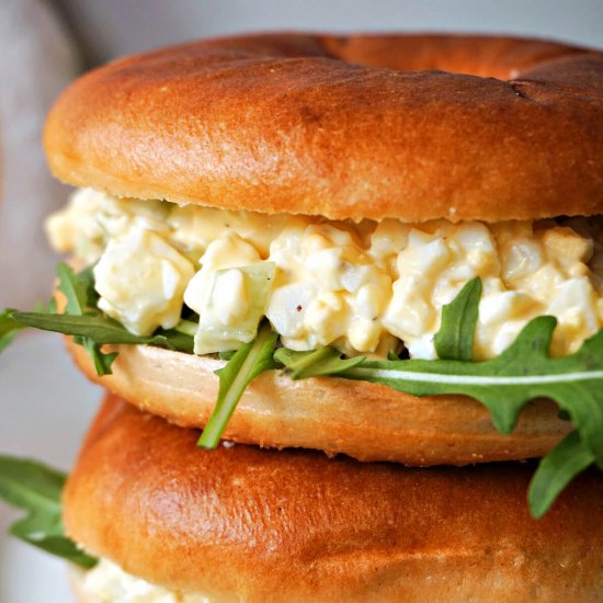 Deviled Egg Sandwiches - Recipe photo by mygorgeousrecipes