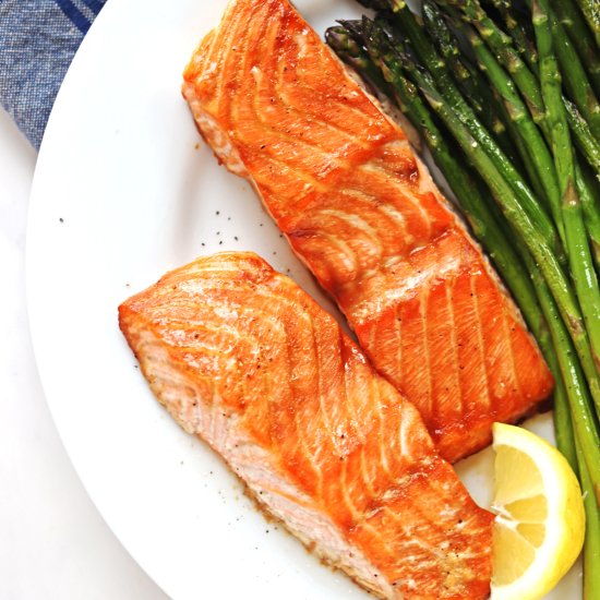Easiest Oven Baked Salmon - Recipe photo by onehappydish