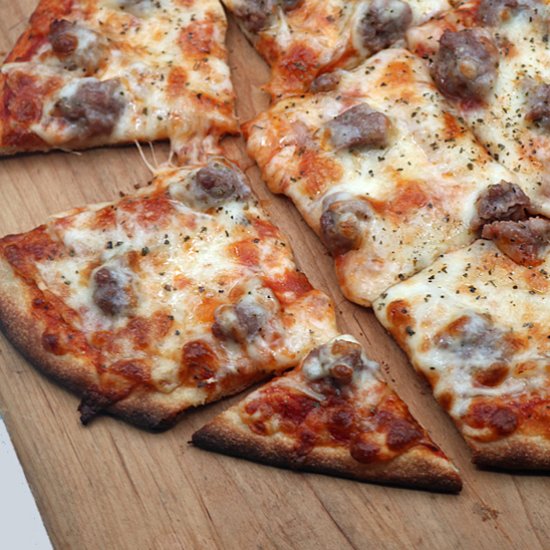 Chicago-Style Thin Crust Pizza - Recipe photo by thegalleygourmet