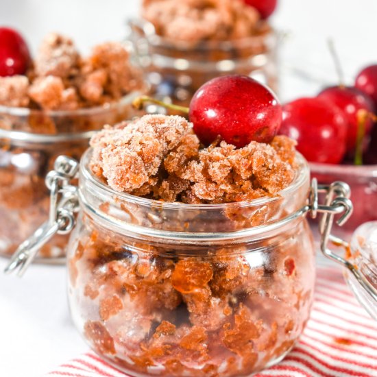 Cherry Cola Granita - Recipe photo by bastecutfold