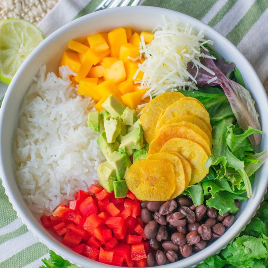 Cuban Salad TropicBowl - Recipe photo by RealestReal
