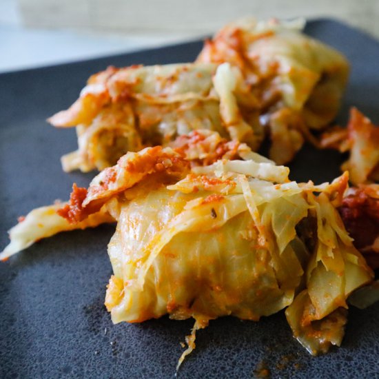 Italian Cabbage Rolls - Recipe photo by insidemyitaliankitchen