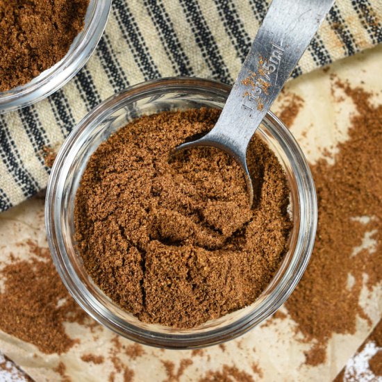 Homemade Mixed Spice - Recipe photo by bastecutfold