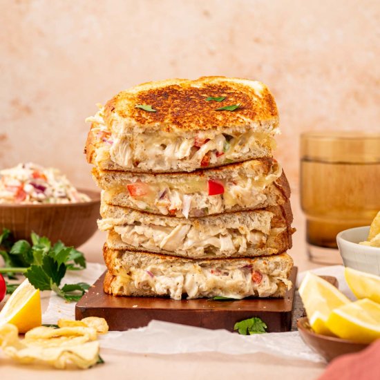 Chicken Salad Melt Sandwich - Recipe photo by Abi Thiya