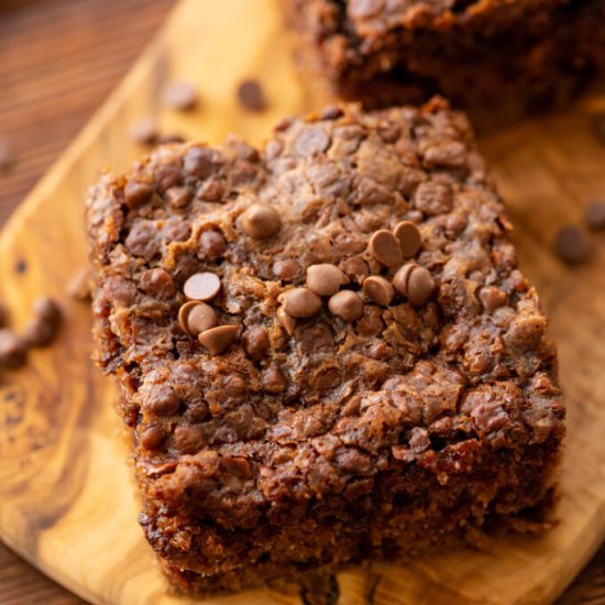 Chocolate Oatmeal Cake - Recipe photo by The Cookin Chicks
