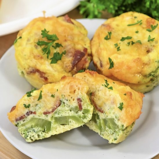 Keto Cottage Cheese Egg Muffins - Recipe photo by We Want To Eat