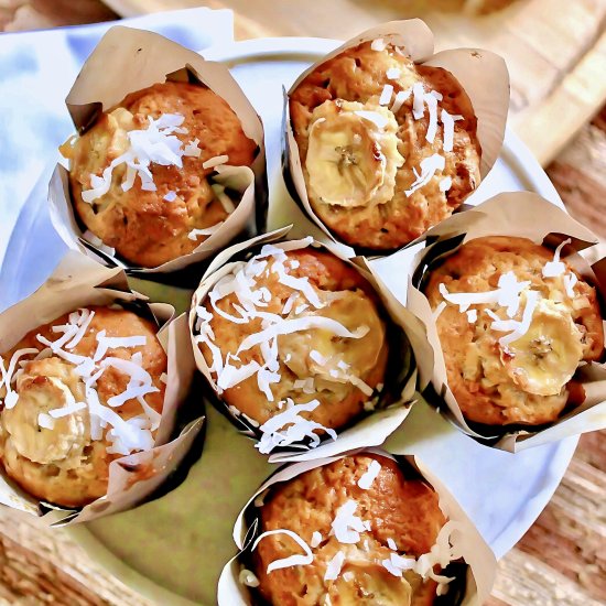 Banana coconut & pecan bread - Recipe photo by Woman And The Whisk