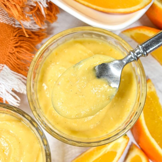 Orange Vanilla Curd - Recipe photo by bastecutfold