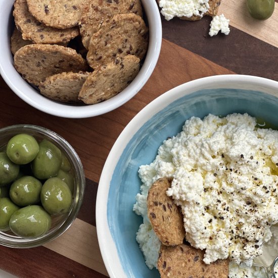 Homemade Ricotta Cheese - Recipe photo by StyleandGrace