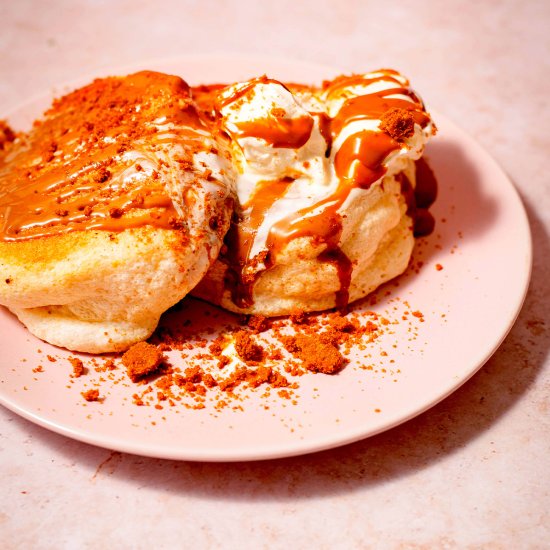 Japanese Fluffy Souffle Pancakes - Recipe photo by tiffinandteaofficial