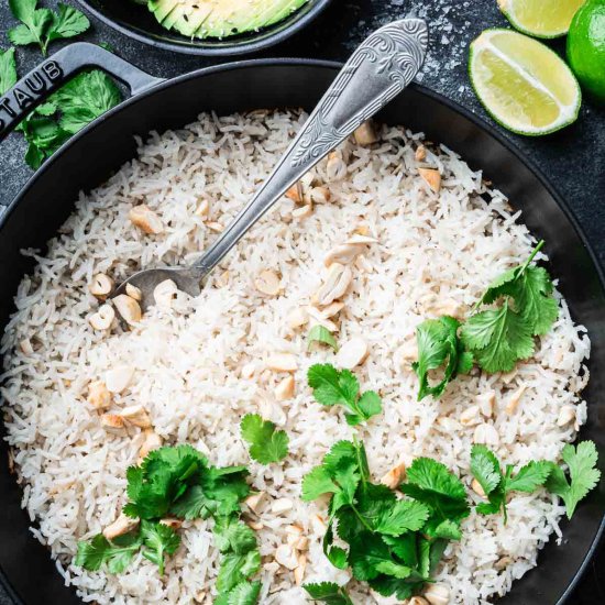 Coconut Basmati Rice (Oven Baked) - Recipe photo by nimpairings