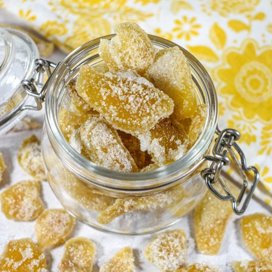 Candied Ginger - Recipe photo by bastecutfold