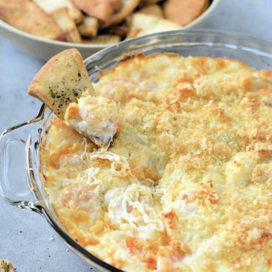 Keto Shrimp Scampi Dip - Recipe photo by We Want To Eat