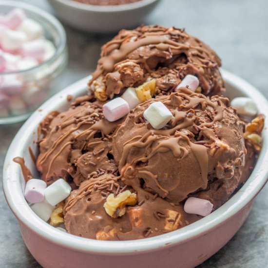 Avocado Chocolate Ice Cream - Recipe photo by thatgirlcookshealthy