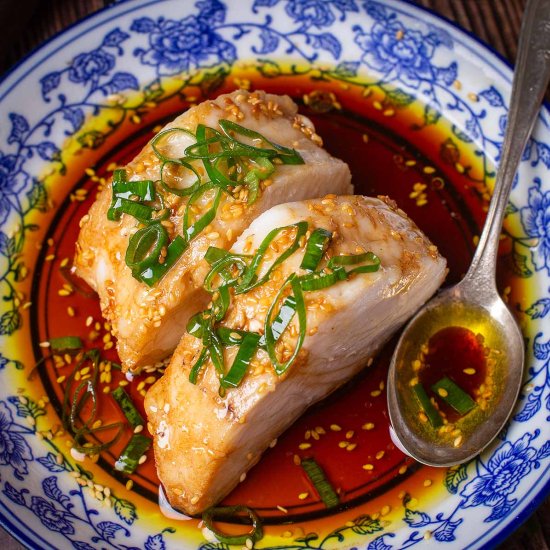 Chinese Poached Fish - Recipe photo by cookingwithlei