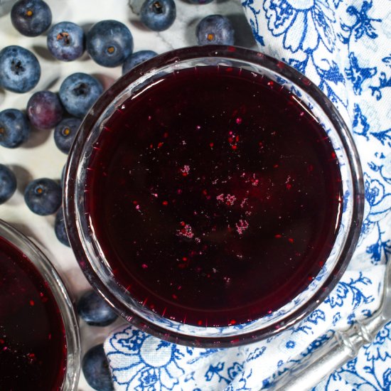 Blueberry Simple Syrup - Recipe photo by bastecutfold