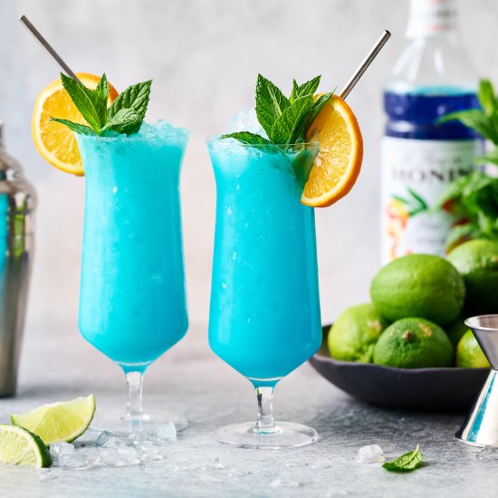 Blue Ocean Mocktail - Recipe photo by thebiteshot