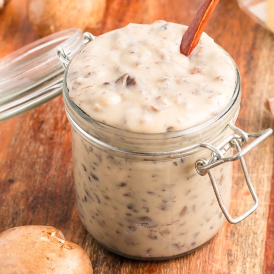 Homemade Cream of Mushroom Soup - Recipe photo by KyleeCooks