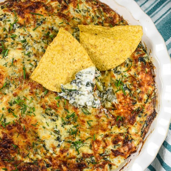 Spinach Artichoke Dip - Recipe photo by bastecutfold