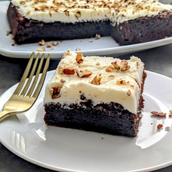 Canadian Whisky Brownies - Recipe photo by BBQandBaking