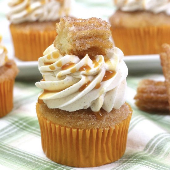 Easy Churro Cupcakes Recipe - Recipe photo by Foodie Love