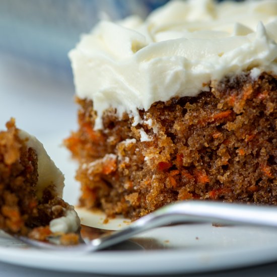 Single Layer Carrot Cake No Nuts - Recipe photo by NextLevelBaker