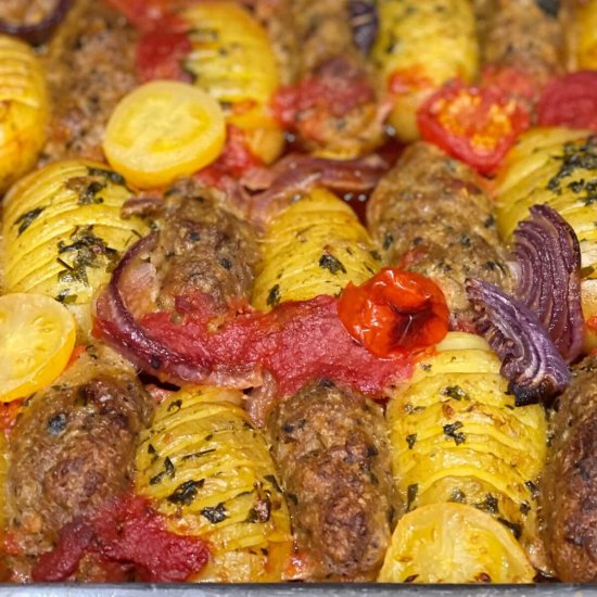 Turkish Meatballs with Potatoes - Recipe photo by cristinaclaudia
