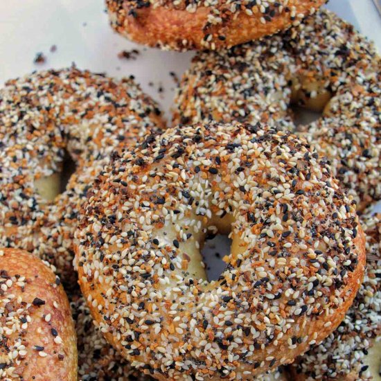 Everything Bagels - Recipe photo by homebodyeats