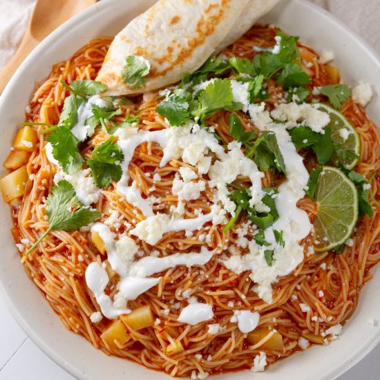 Sopa de Fideo - Recipe photo by LifeCurrents