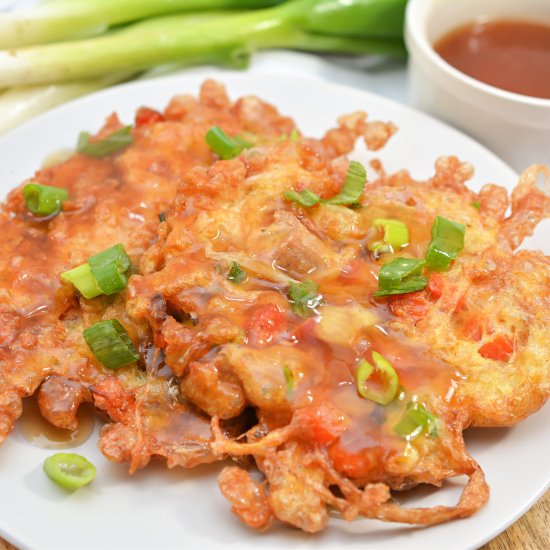 Keto Chicken Egg Foo Young - Recipe photo by Foodie Love