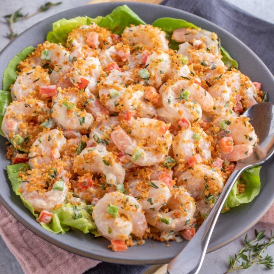 Best Cold Shrimp Salad Recipe - Recipe photo by seasonedkitchen