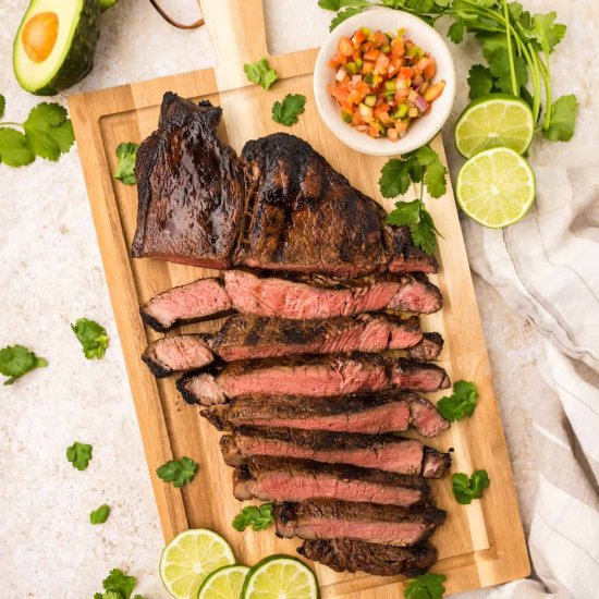 Carne Asada - Recipe photo by livingchirpy