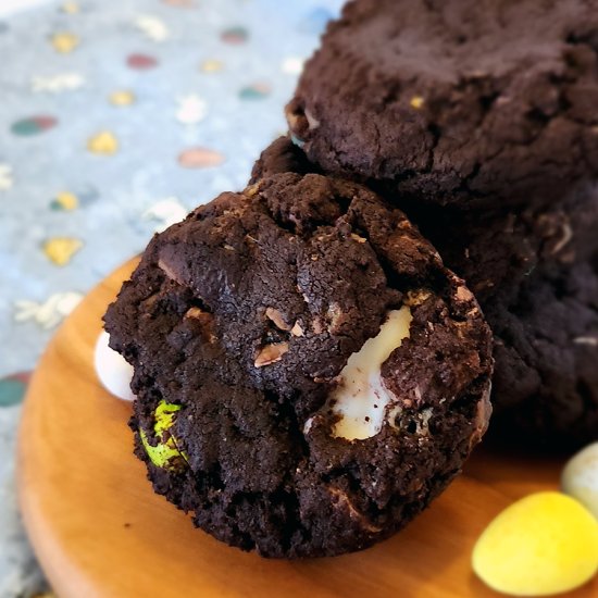 Dark Chocolate Easter Cookies - Recipe photo by ChocoholicAnonymous