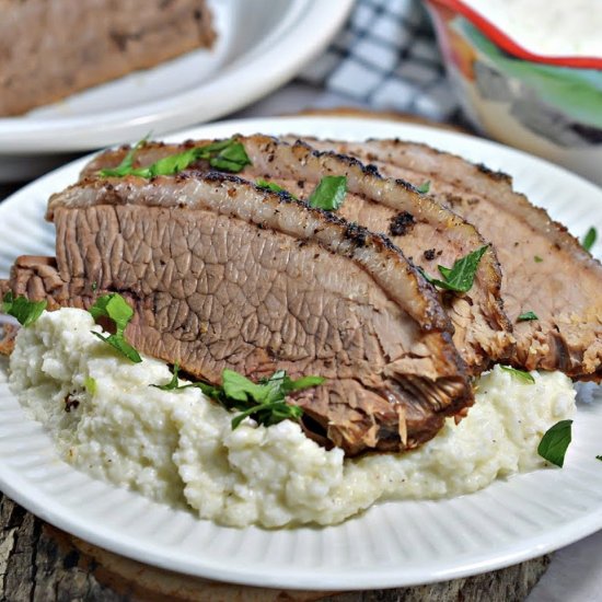 Keto Instant Pot Beef Brisket - Recipe photo by Foodie Love