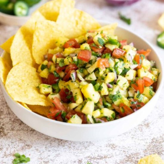Pineapple Pico de Gallo - Recipe photo by peelwithzeal