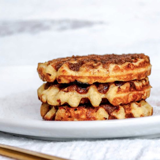 Keto Churro Chaffle Recipe - Recipe photo by Foodie Love